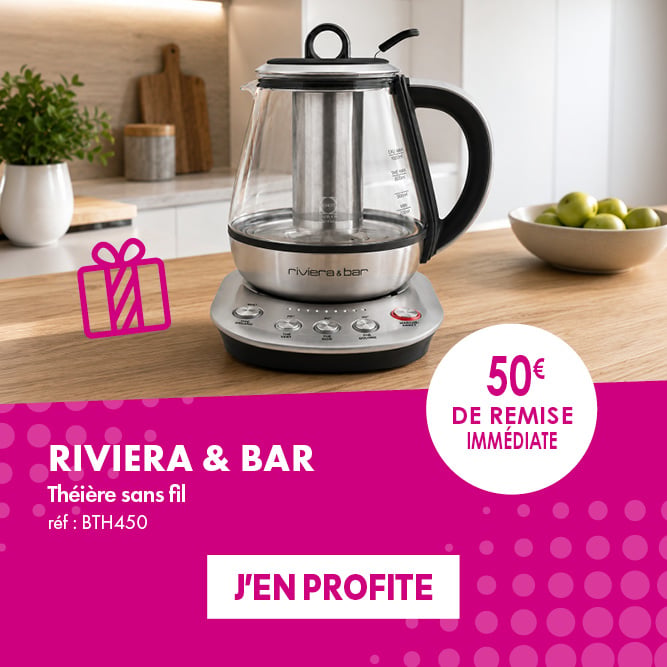 PRO&Cie - Idees cadeaux F&ecirc;te des M&egrave;res - Th&eacute;i&egrave;re Riviera et Bar