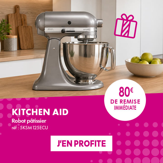 PRO&Cie - Idees cadeaux F&ecirc;te des m&egrave;res - Robot p&acirc;tissier Kitchen Aid