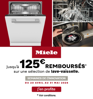Offres de remboursement Miele - Lave-vaisselle