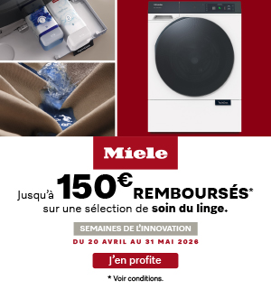Offres de remboursement Miele - Soin du linge