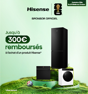 PRO&Cie - Offre de remboursement Hisense du 27 f&eacute;vrier au 29 mars 2026