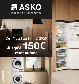 Offres de remboursement Bosch du 1er avril au 31 mai 2026 - Lave-ling et Seche-linge