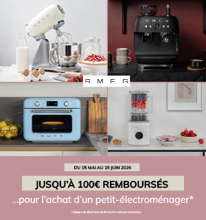 PRO&Cie - Offre de remboursement Smeg - du 15 mai au 15 juin 2026