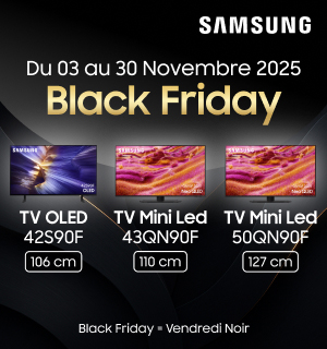 Offres Black Friday TV Samsung