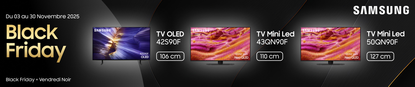 Offres Black Friday TV Samsung