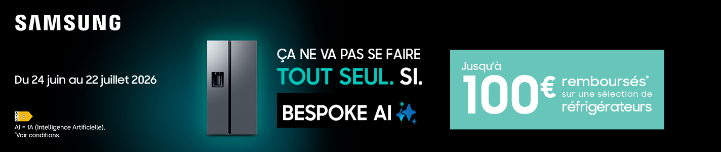 Offre de remboursement Samsung